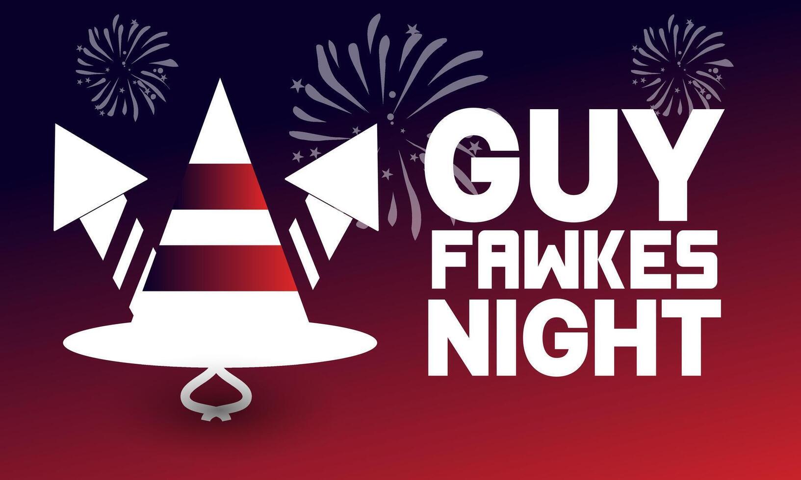 Guy Fawkes day vector