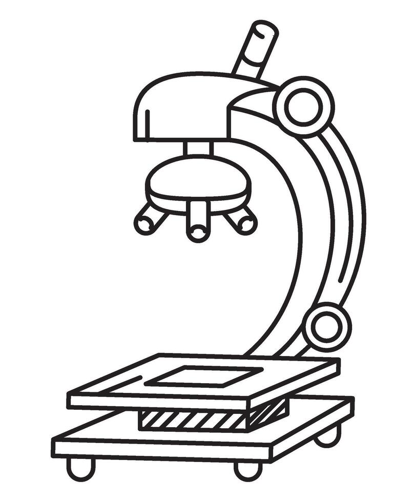 school microscope design over white vector