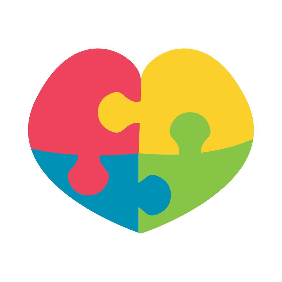 asperger syndrome campaign illustration design vector