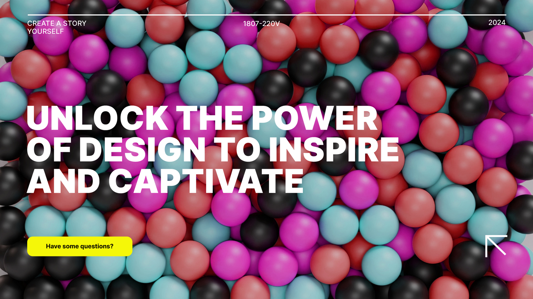 Ball Bento Web Template psd