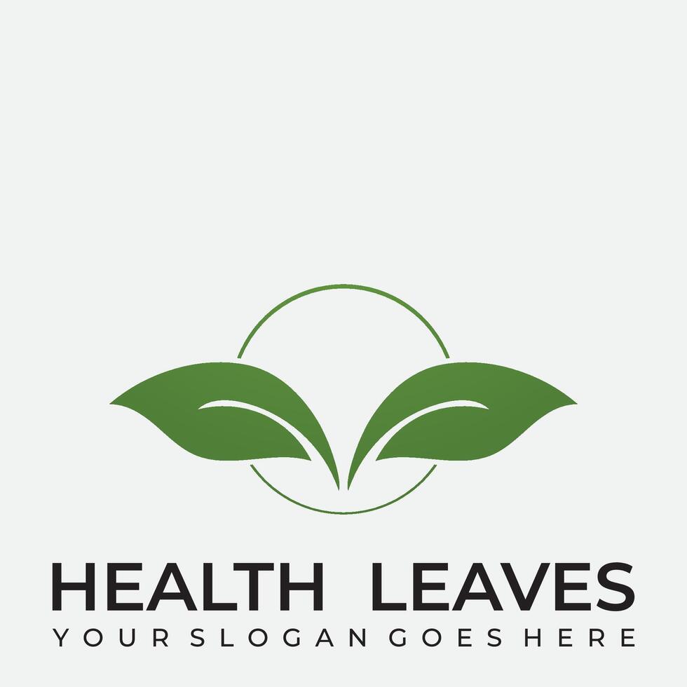 Open leaf tip design vector