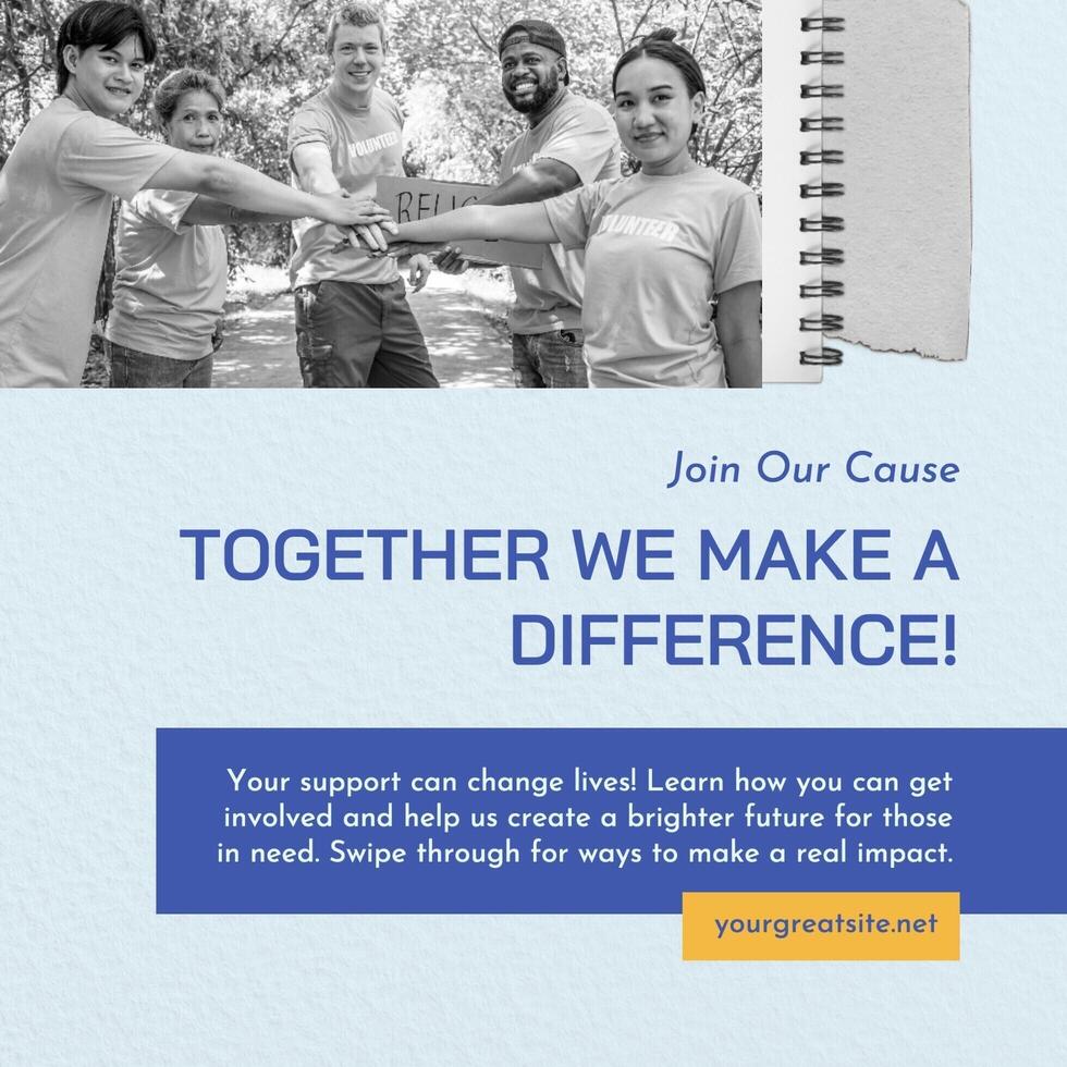Charity Instagram Post Template