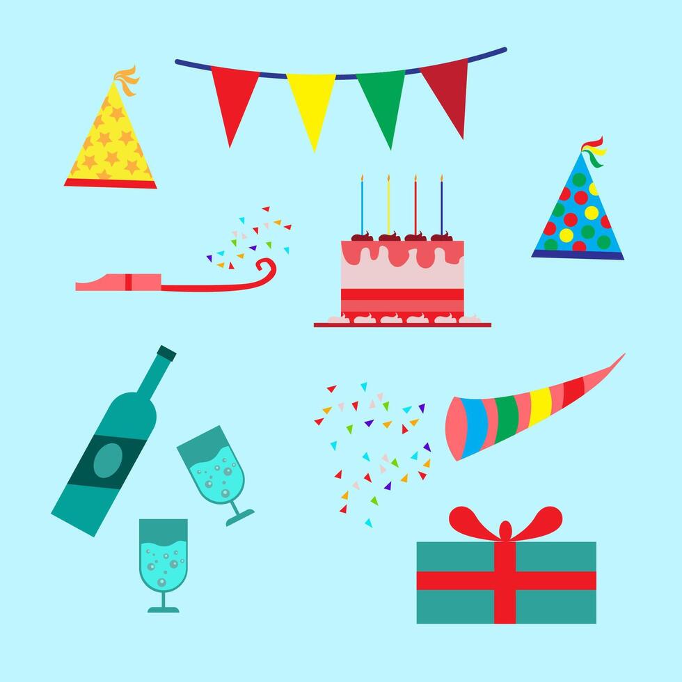 design set party element vector