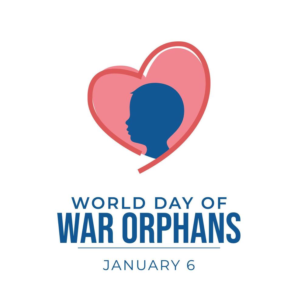 World War Orphans Day design template good for celebration usage. World War Orphans Day design. flat design. eps 10. vector