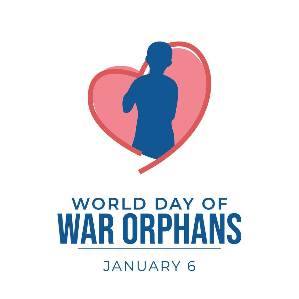 World War Orphans Day design template good for celebration usage. World War Orphans Day design. flat design. eps 10. vector