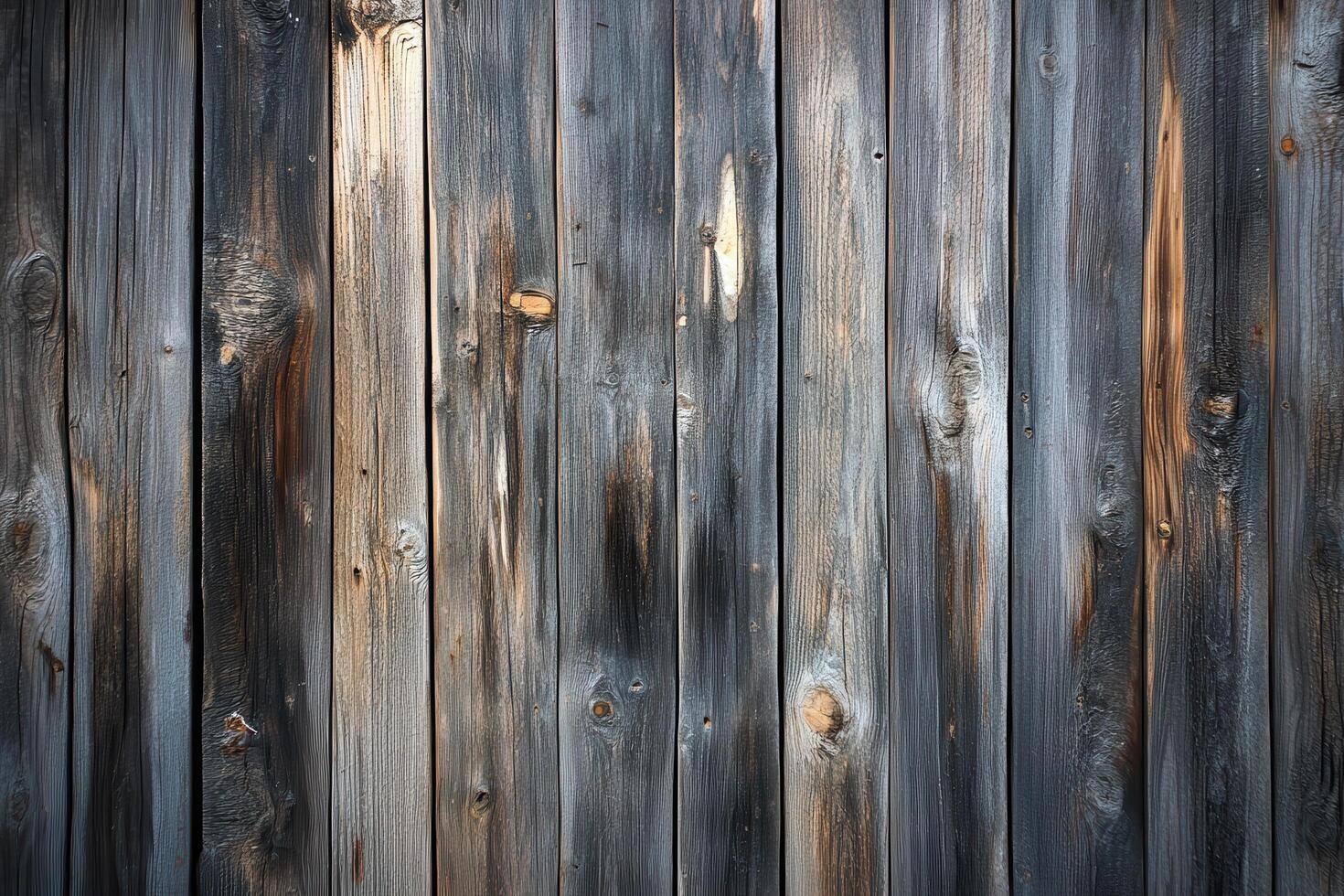Weathered Wooden Plank Wall Texture photo