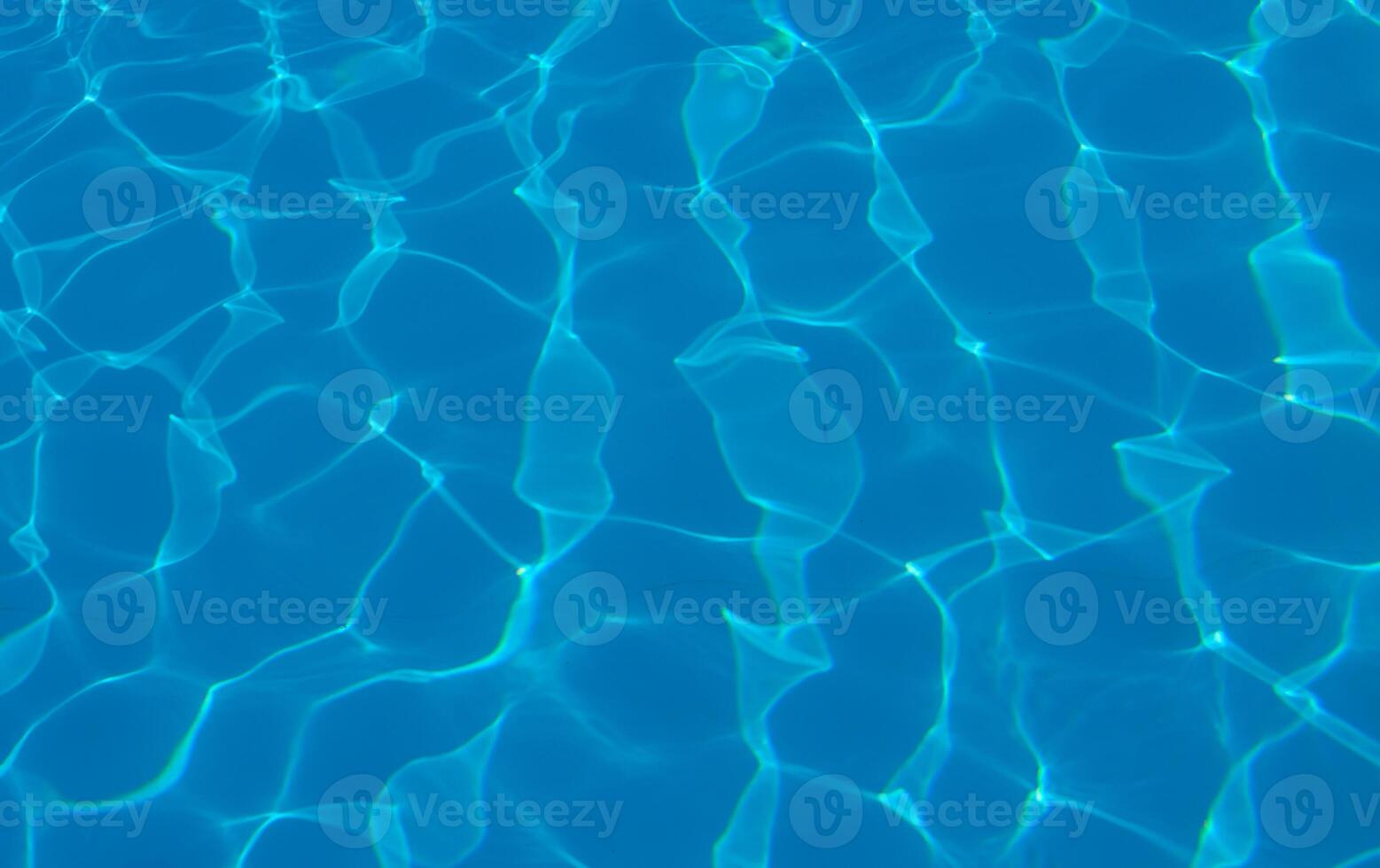 The reflection of the suns rays in the water in the pool with sea water, The glare of the sun, Egypt photo