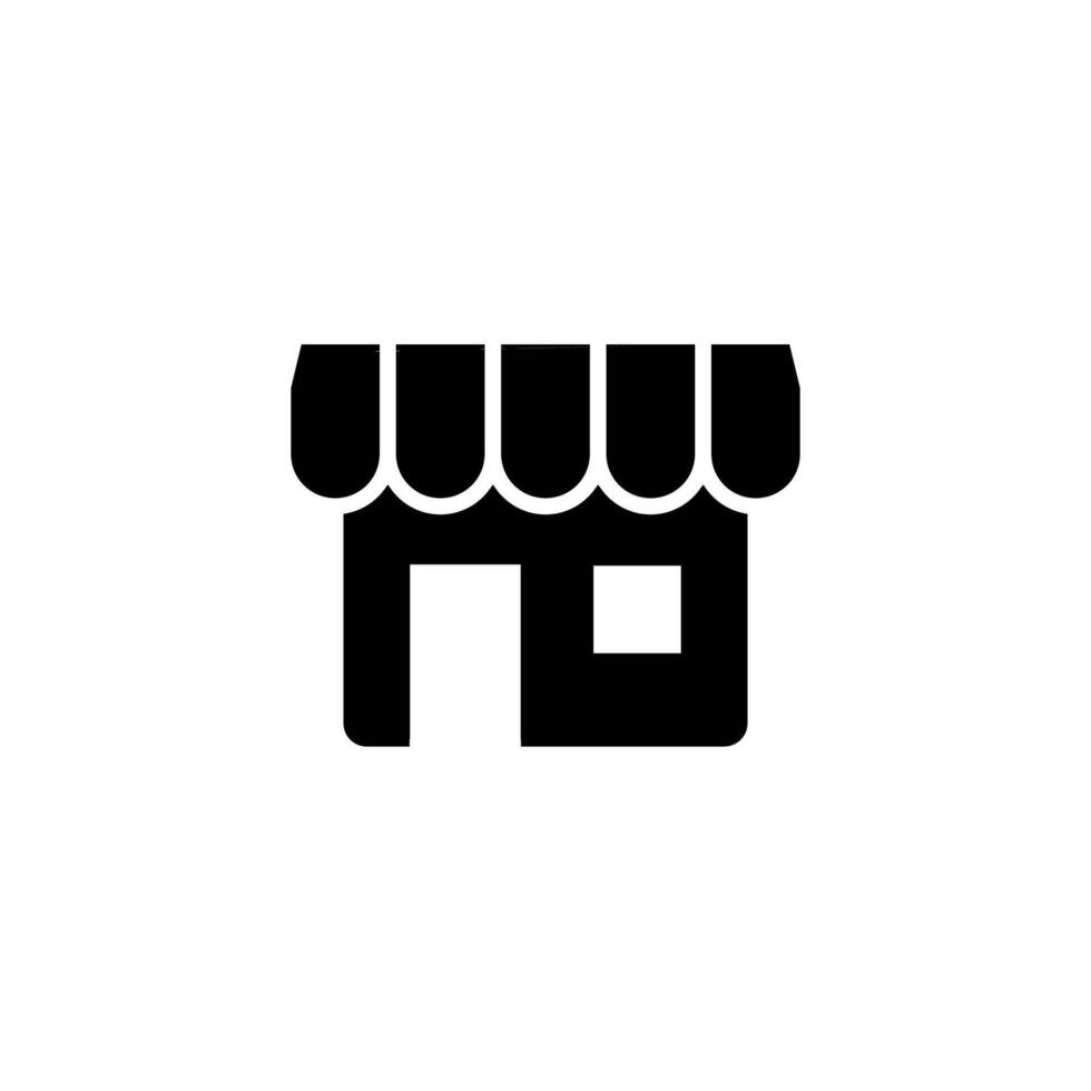 Store icon. Market. vector