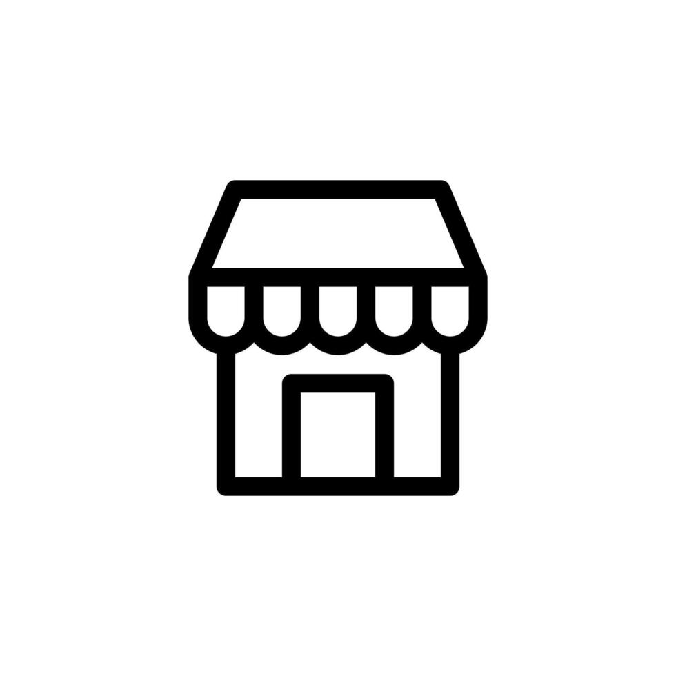 Store icon. Shop. vector