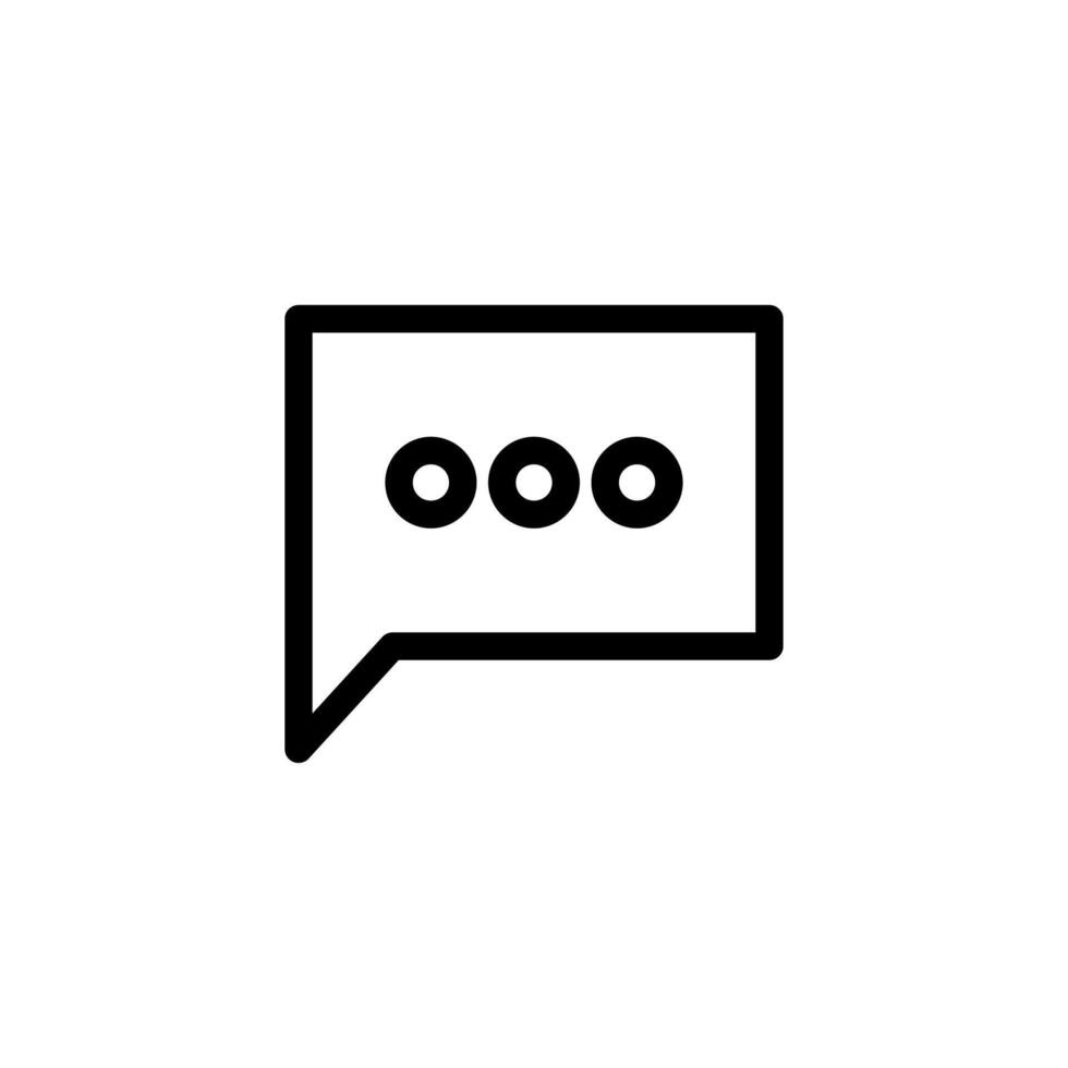 Message icon. message vector