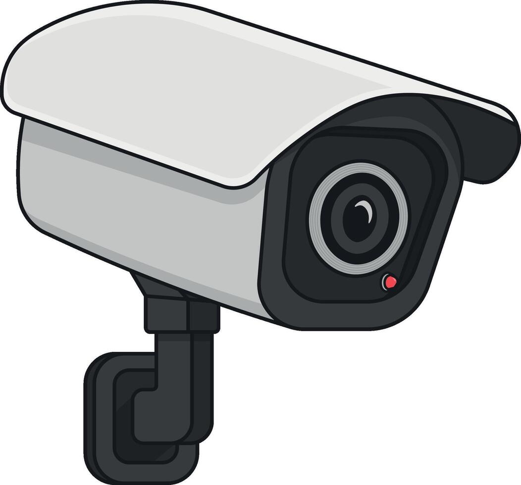 security camera without background vector