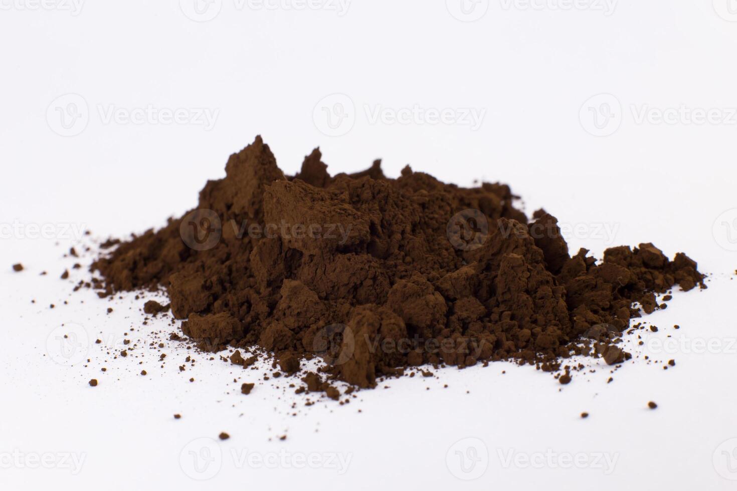 pigment on a white background photo