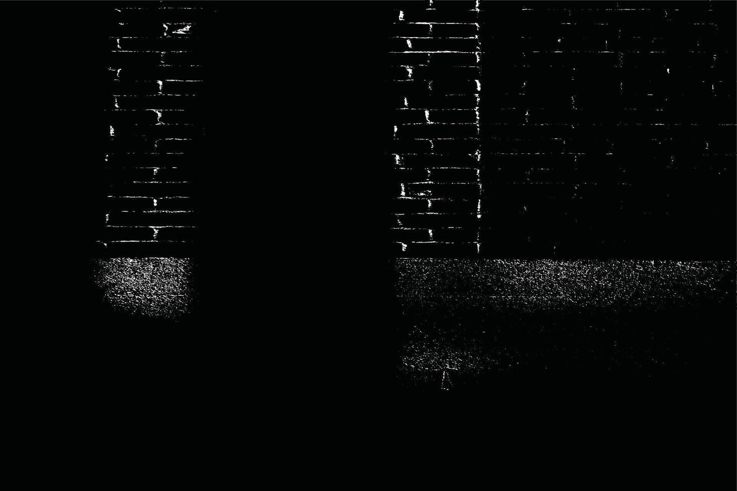 Dark Glitch and Black Oil Textures Abstract Backgrounds, Scratched Surfaces, and Urban Aesthetics vector