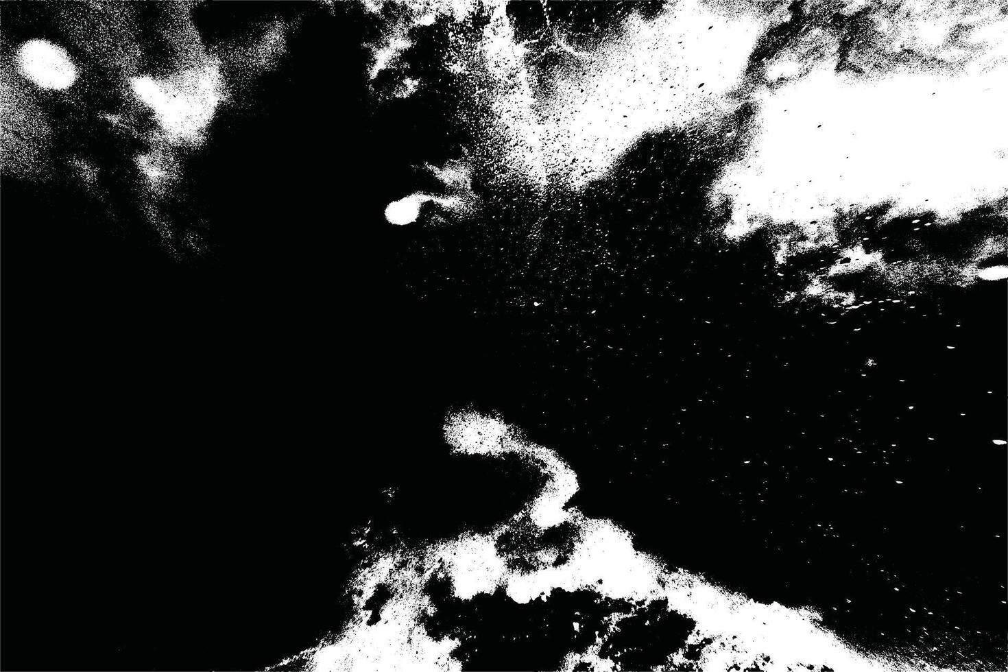 Black and White Grunge Backgrounds Ink Splatter, Monochrome Textures, and High-Contrast Abstract Designs vector