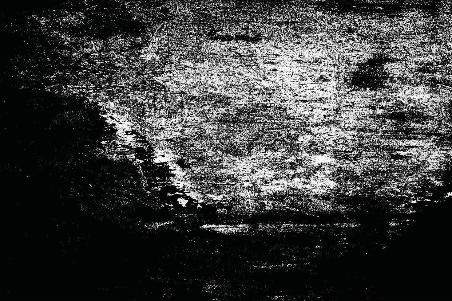 Dark and Grainy Textures Black and White Abstract Backgrounds, Grunge Overlays, and Aged Wall Patterns vector