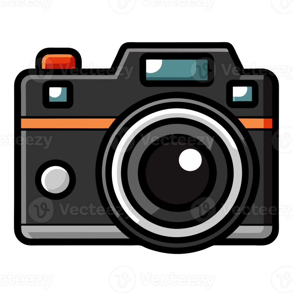 black camera logo cutouts png