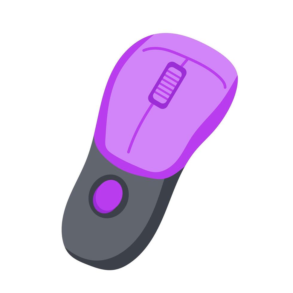 Gamer hand controller in flat design. Professional game accessory. illustration isolated. vector