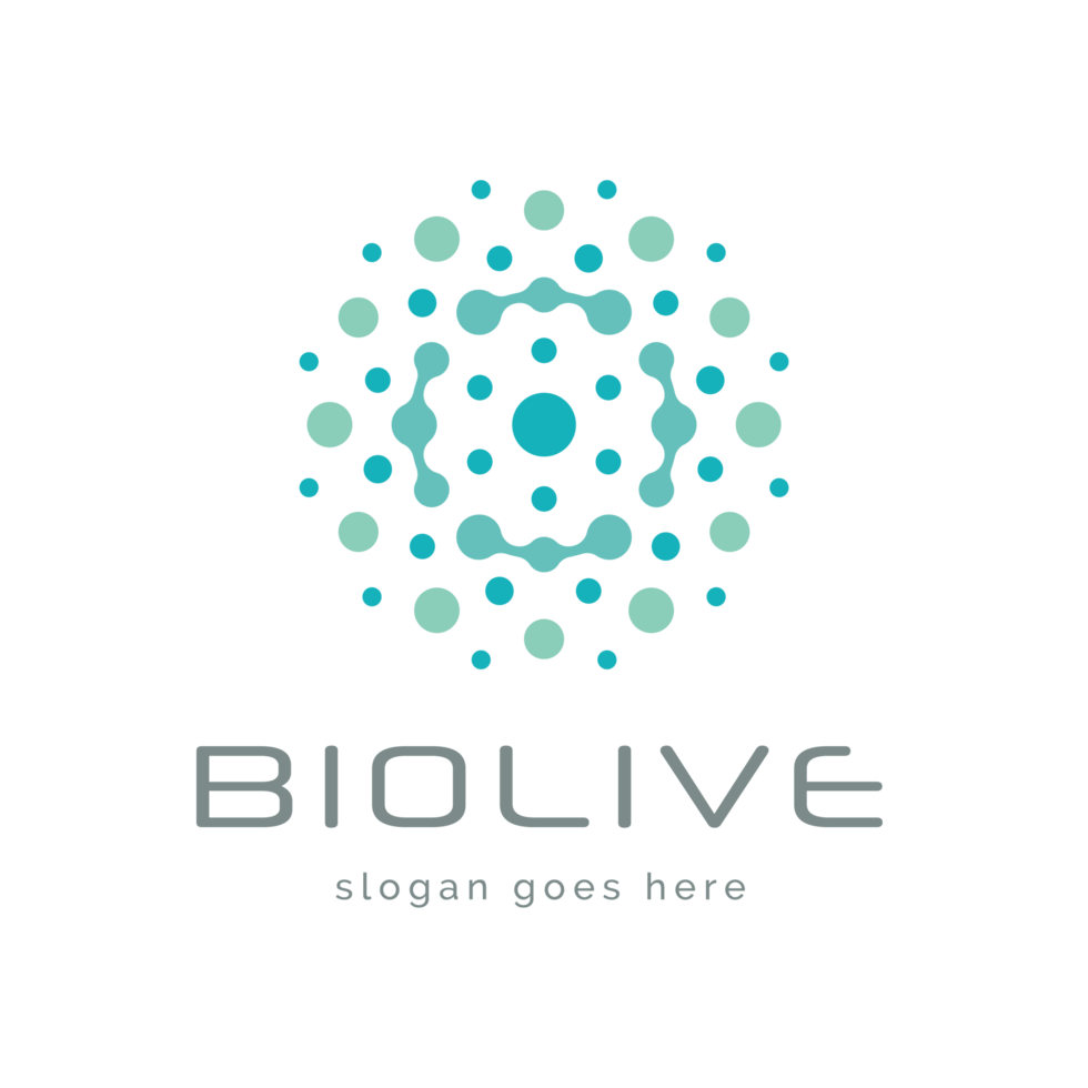 Bio live logo design png