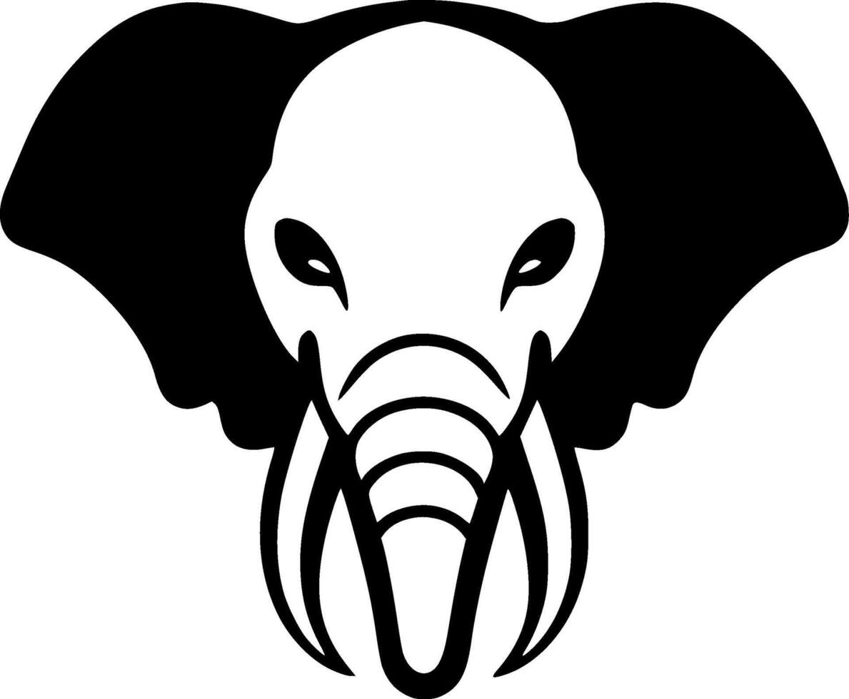 Elephant - High Quality Logo - illustration ideal for T-shirt graphic vector
