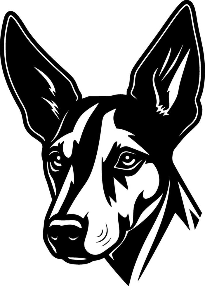 Basenji - High Quality Logo - illustration ideal for T-shirt graphic vector