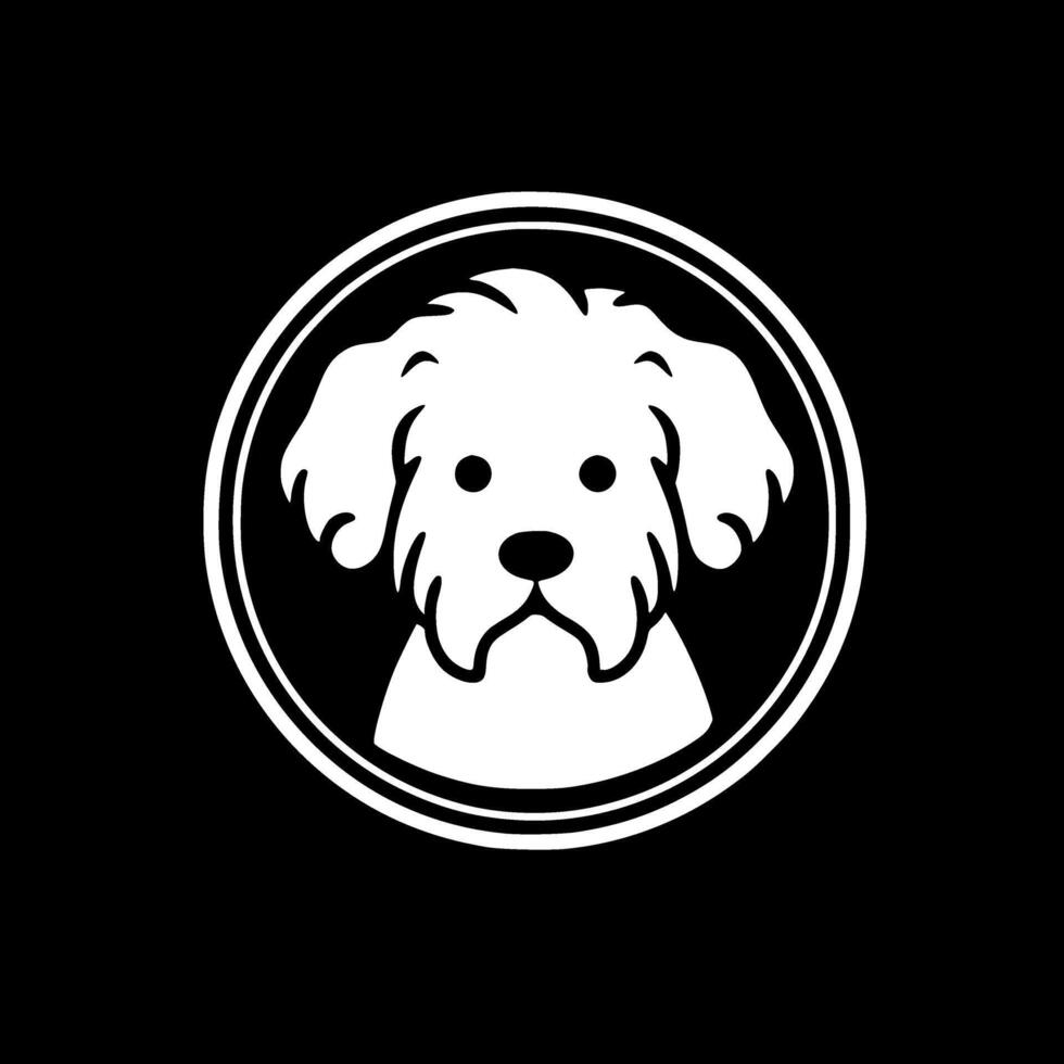 Bichon Frise, Minimalist and Simple Silhouette - illustration vector