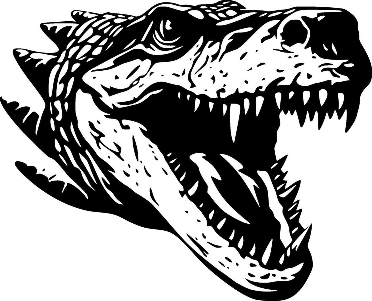 Crocodile - High Quality Logo - illustration ideal for T-shirt graphic vector