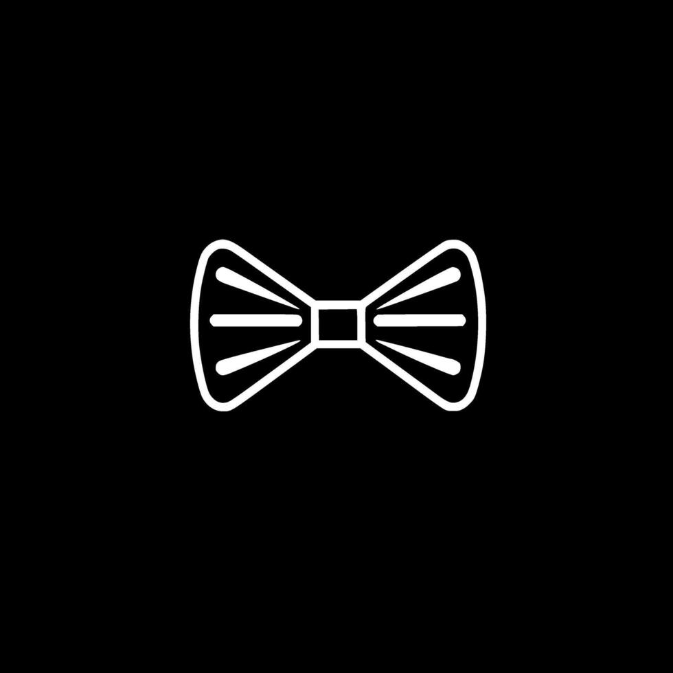 Bow - Minimalist and Flat Logo - illustration vector