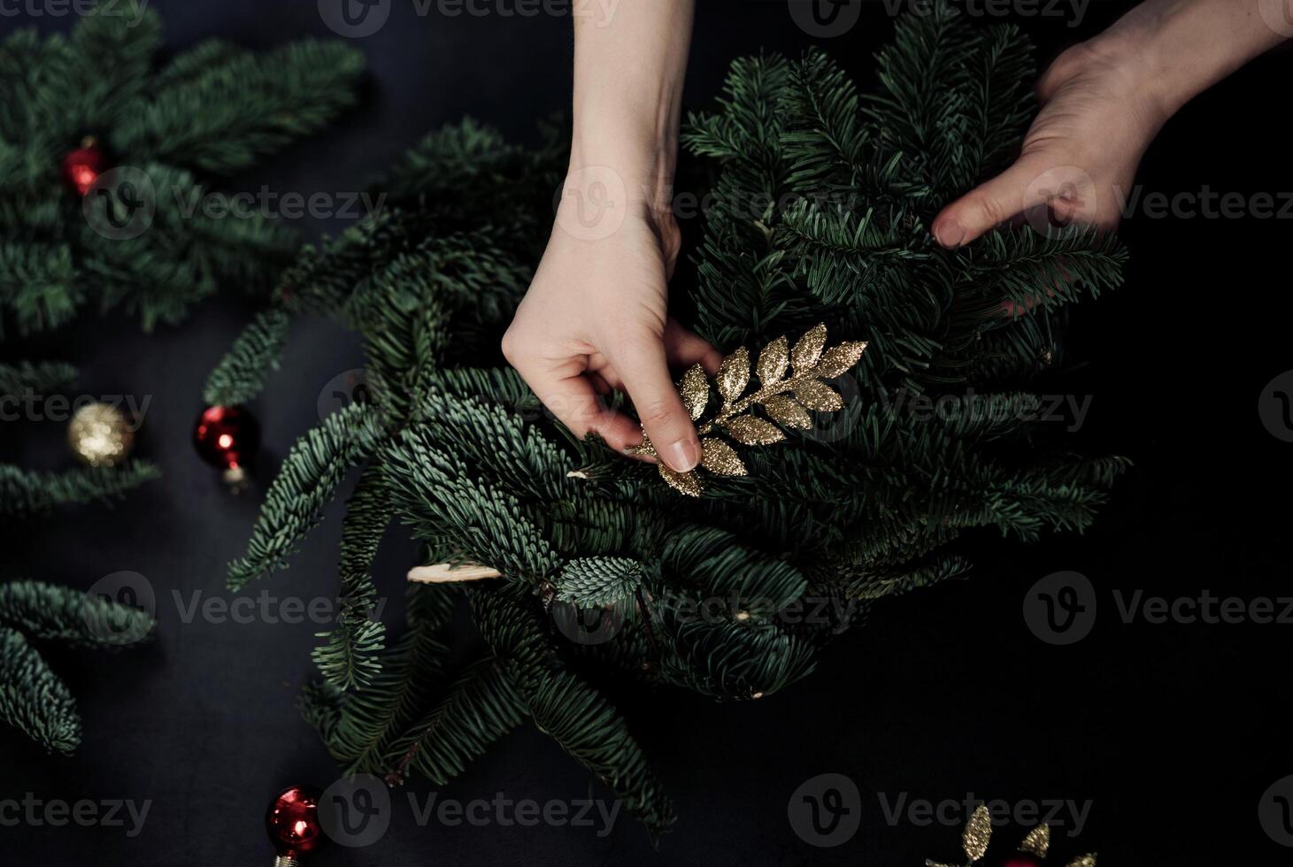 Christmas Wreath Making photo