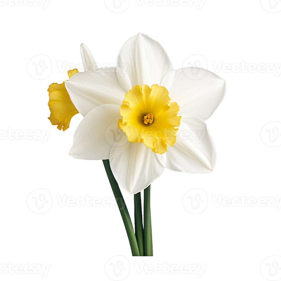 Narcissus isolated on transparent background png