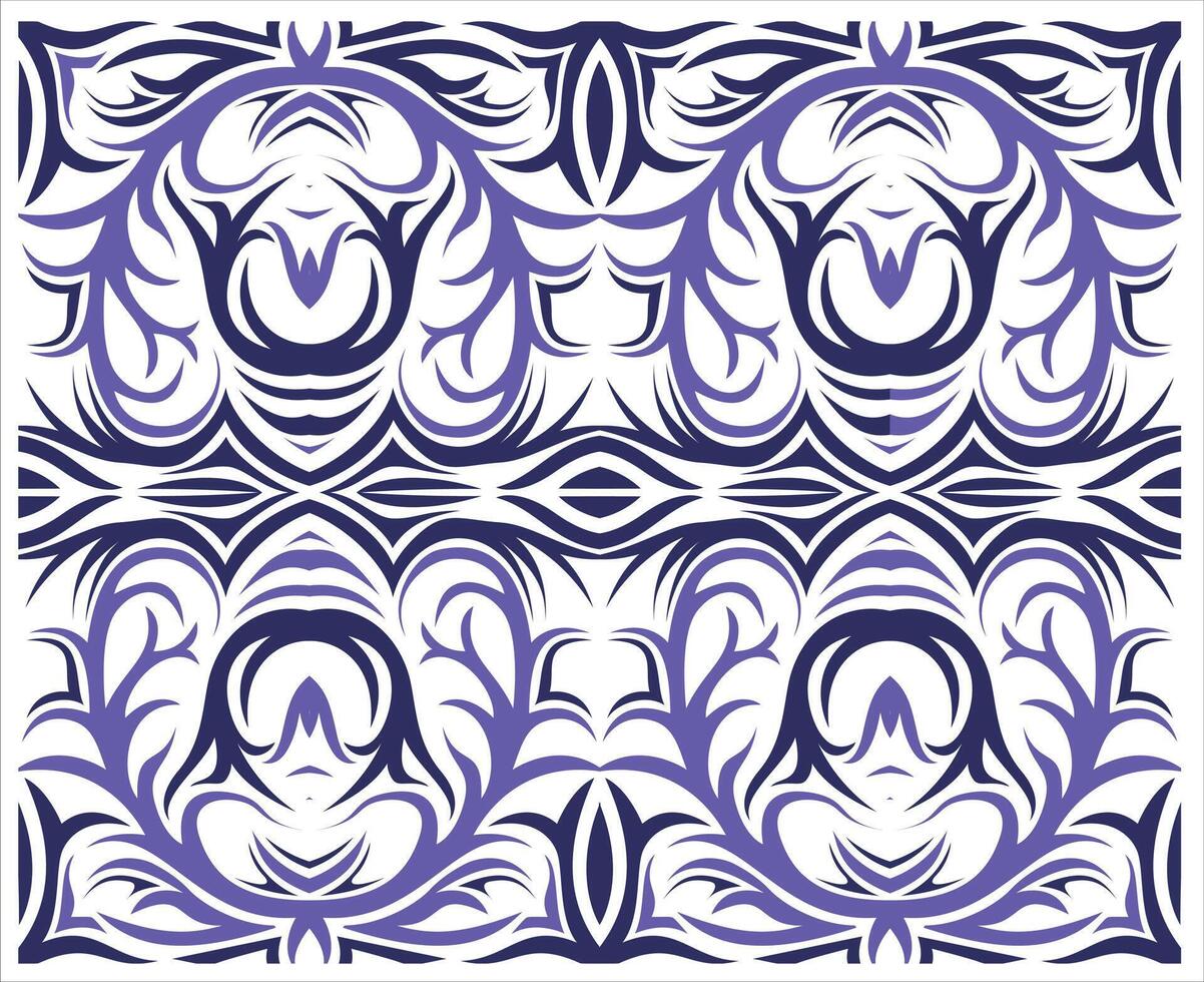 A purple and white pattern with swirls vector