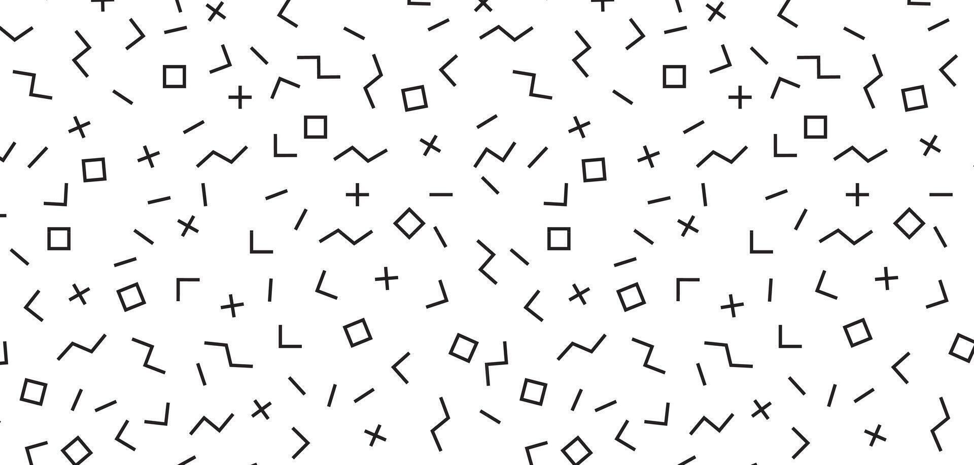 pattern with mosaic geometric shapes seamless vector