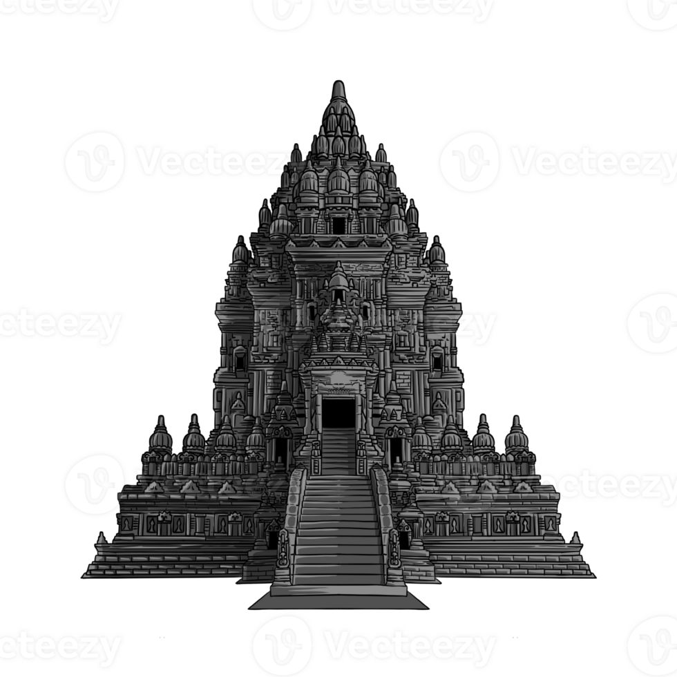 Prambanan Temple Indonesia png