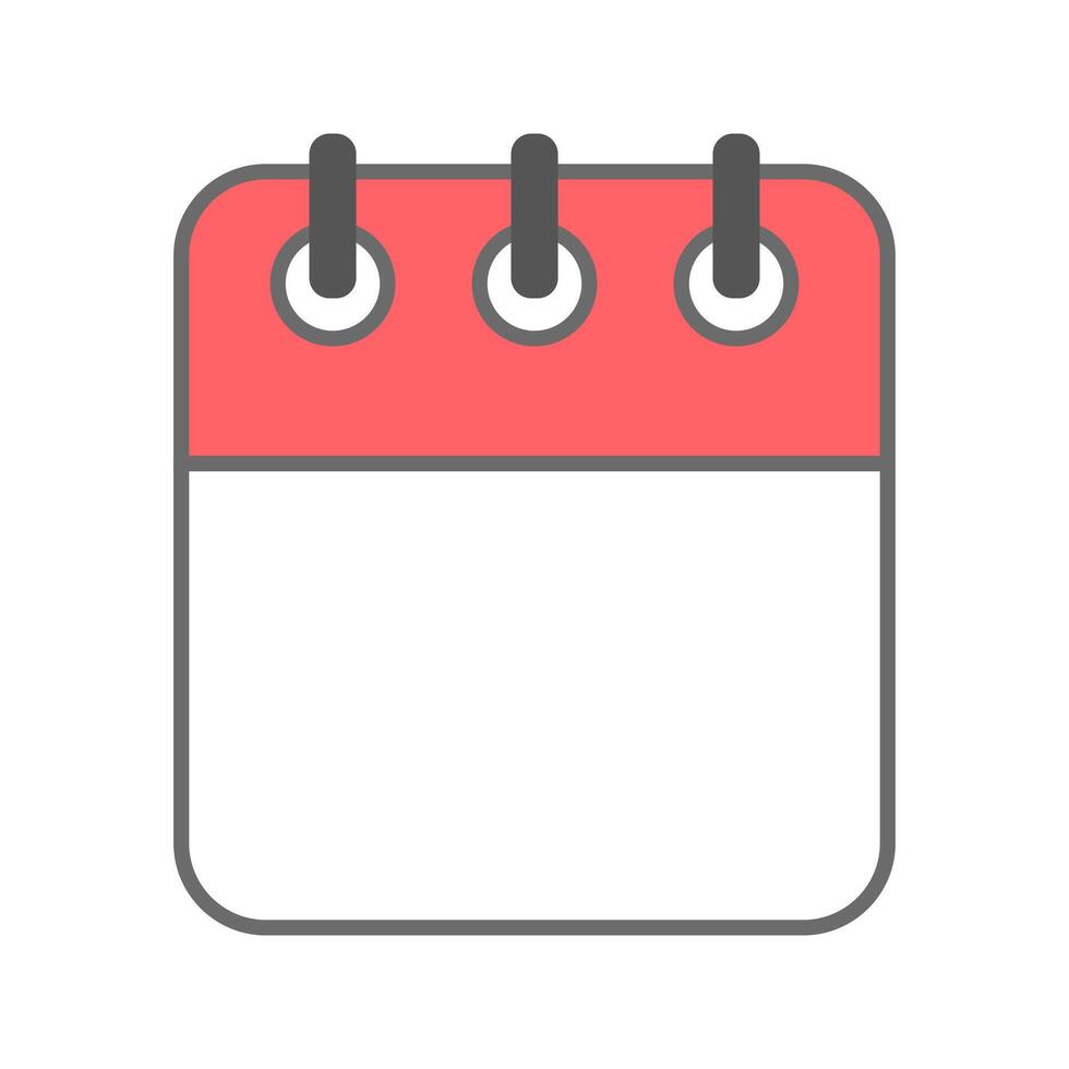 of icons. Daily, monthly, yearly calendar icon vector