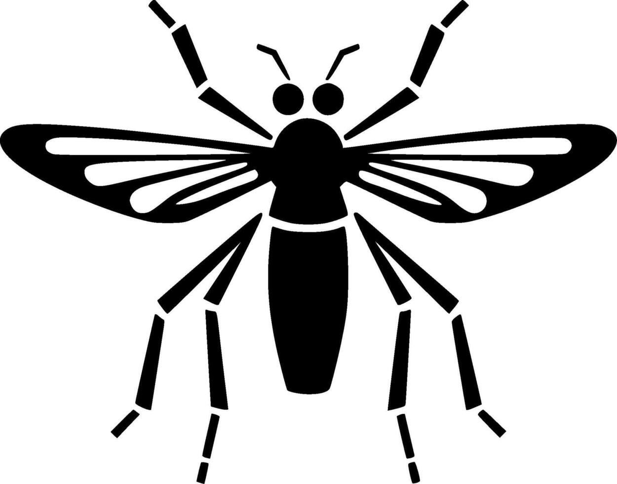 Mosquito - High Quality Logo - illustration ideal for T-shirt graphic vector