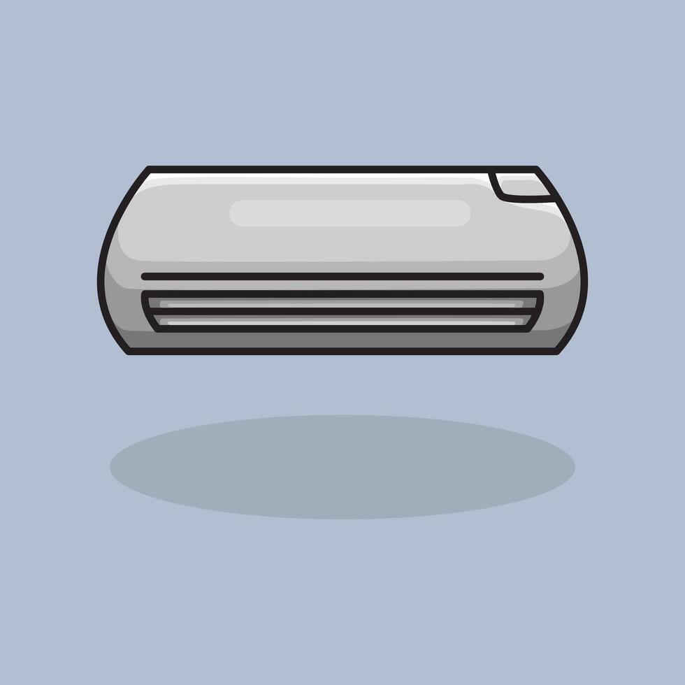AC Air Conditioner Icon design illustration and icon for website, digital and print vector