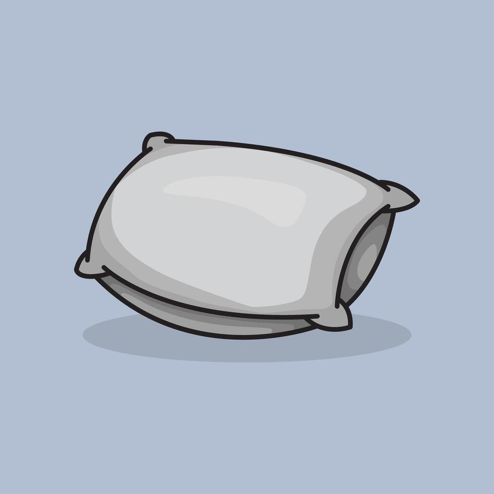 illustration Bed Pillow. design Pillow Bed. Pillow on Bed Icon design illustration and icon for website, digital and print vector