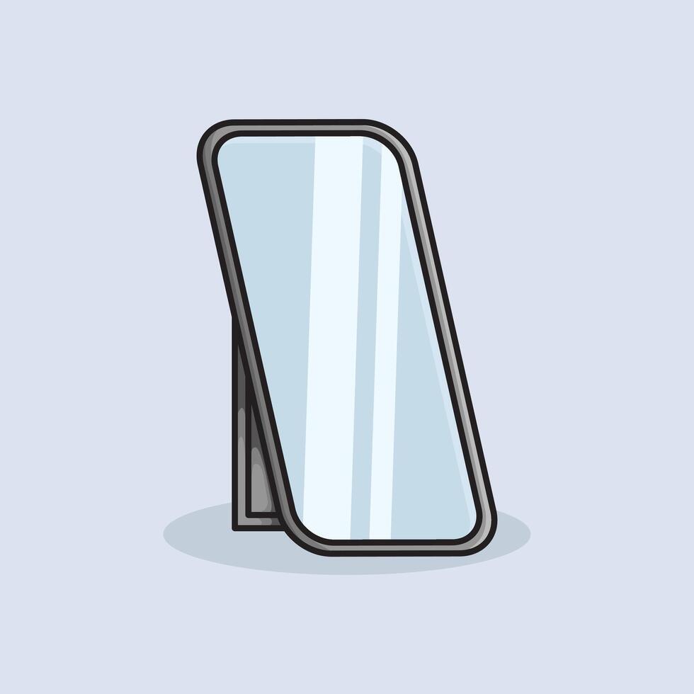 Mirror Beauty make up design illustration and icon for website, digital and print vector