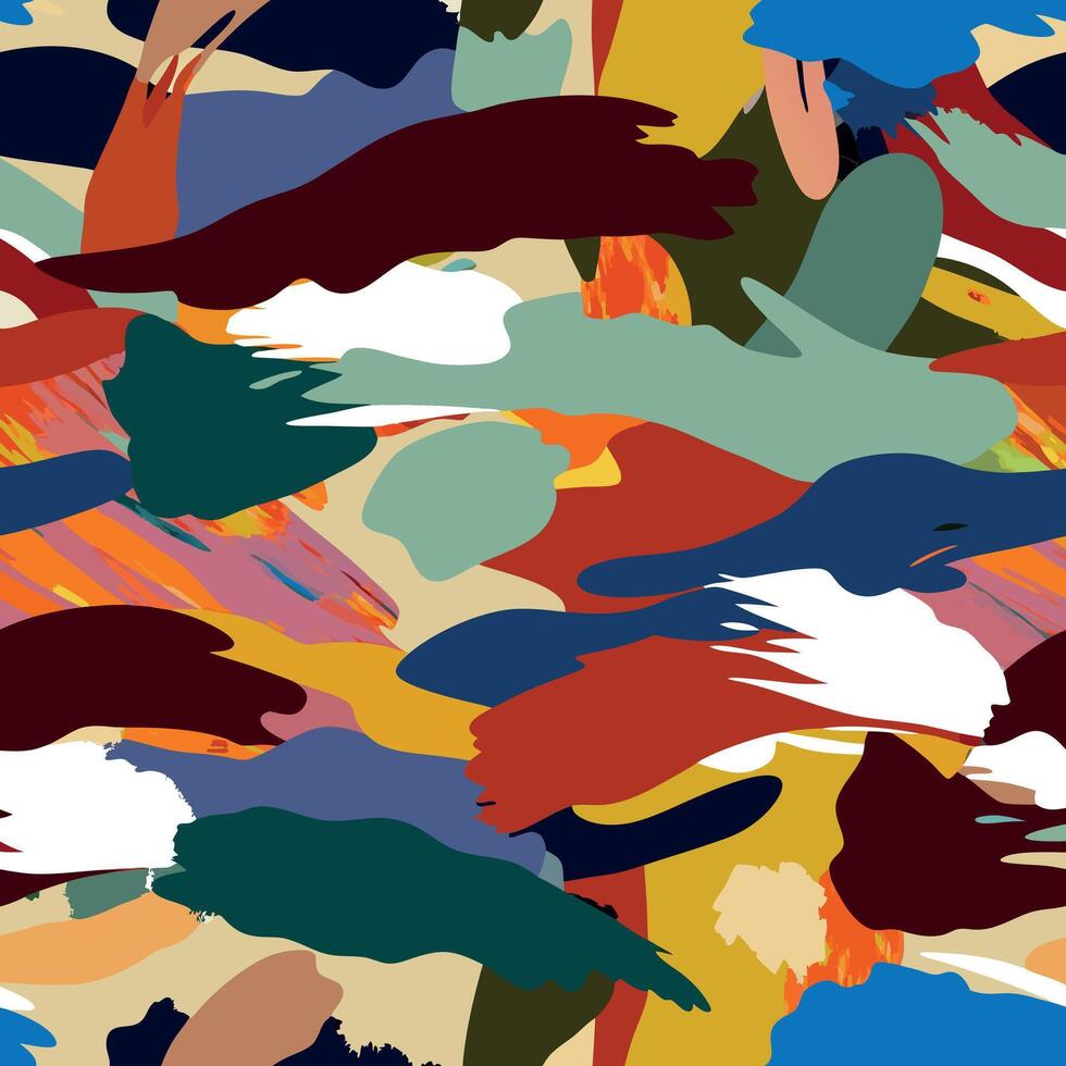 A colorful abstract pattern with many different colors vector