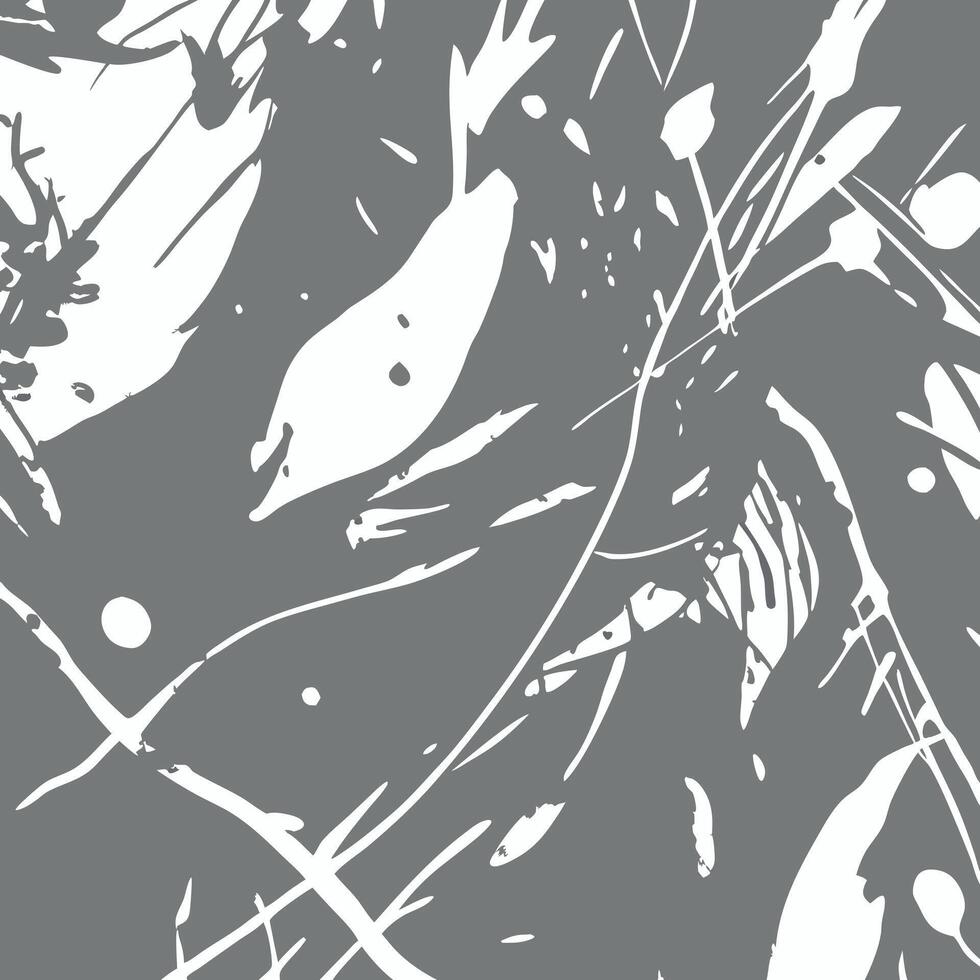 A gray and white abstract painting vector