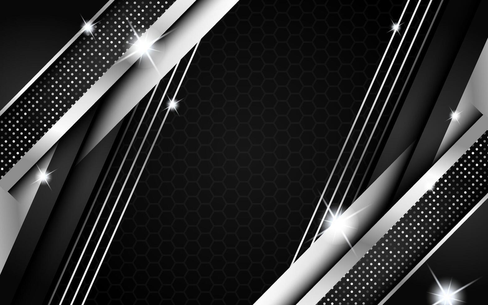 Silver luxury background vector