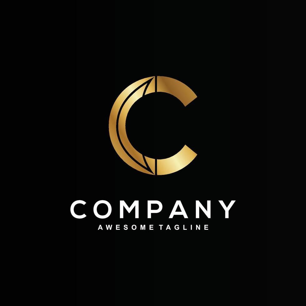 C Signature Design vector