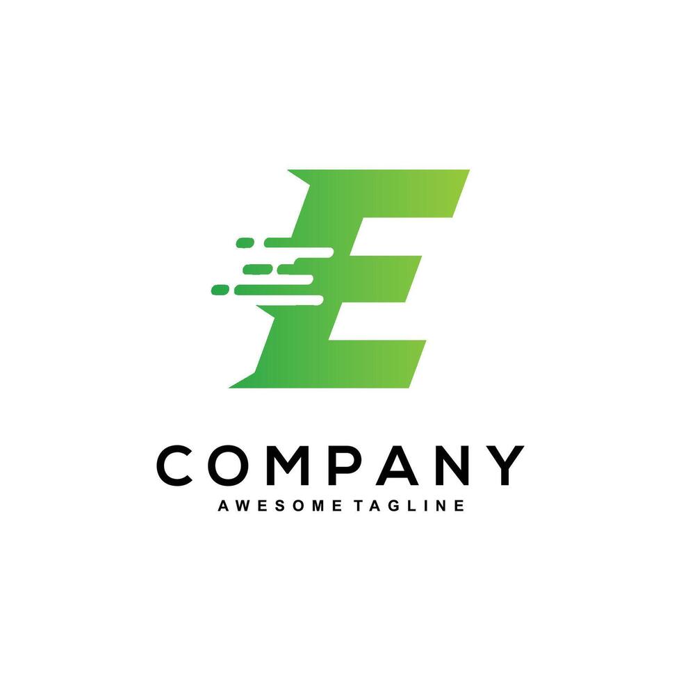 Elite E Logo Design vector