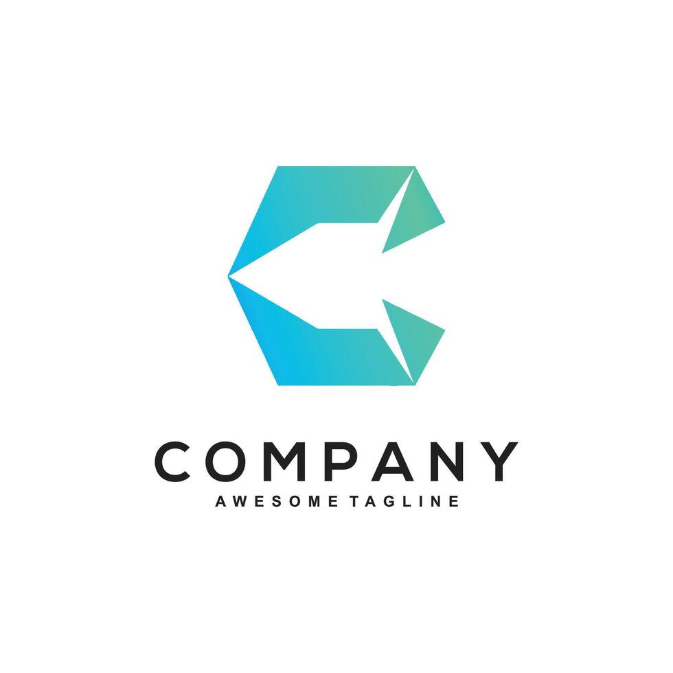 C Edge Branding vector