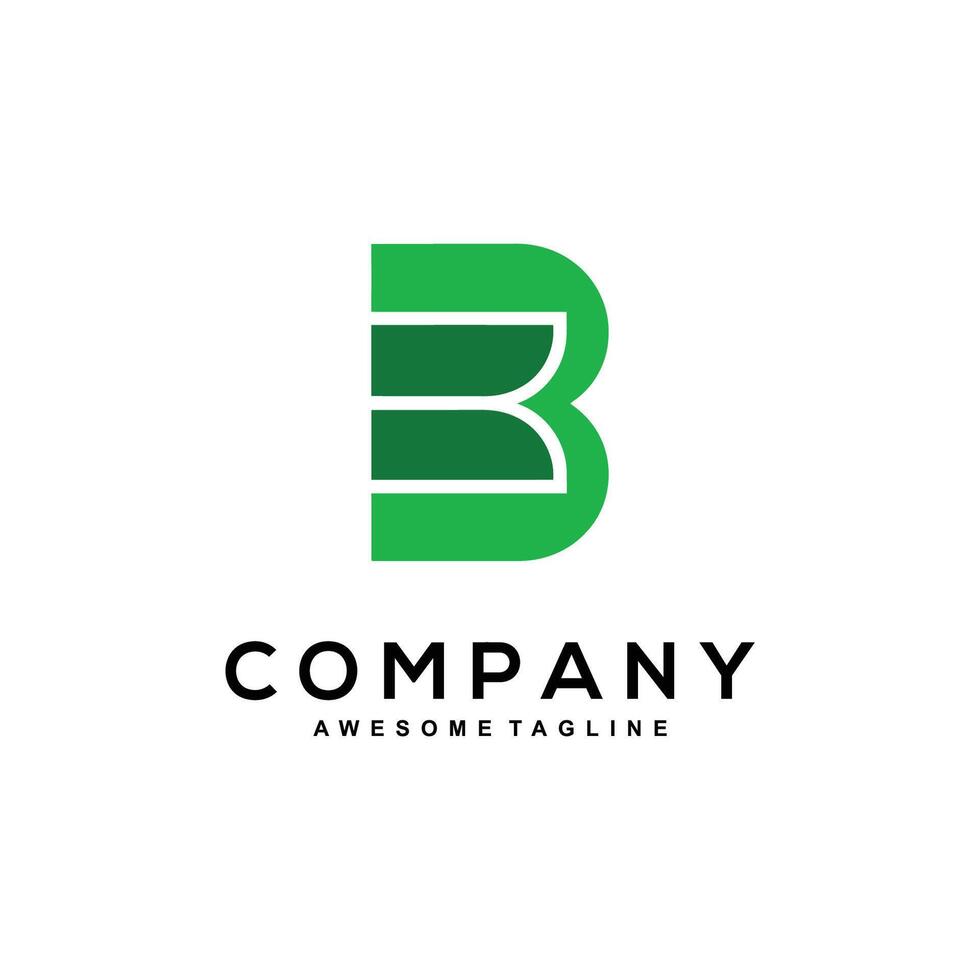 Bold B Logo vector
