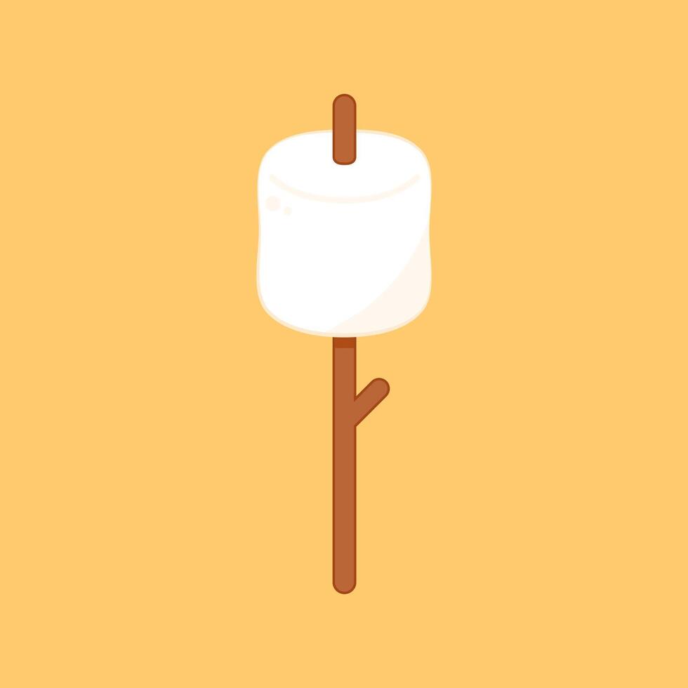 White marshmallows isolated on background. Pile of marshmallow. vector