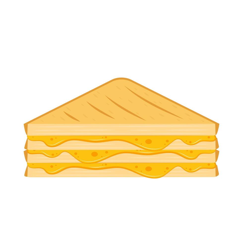 Sandwich cheese . Toast . wallpaper. background. cheese stretch. vector
