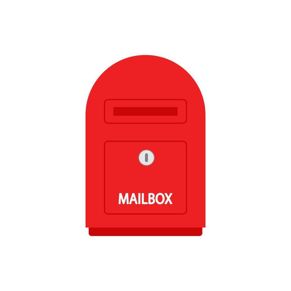 Mailbox . mailbox on white background. vector
