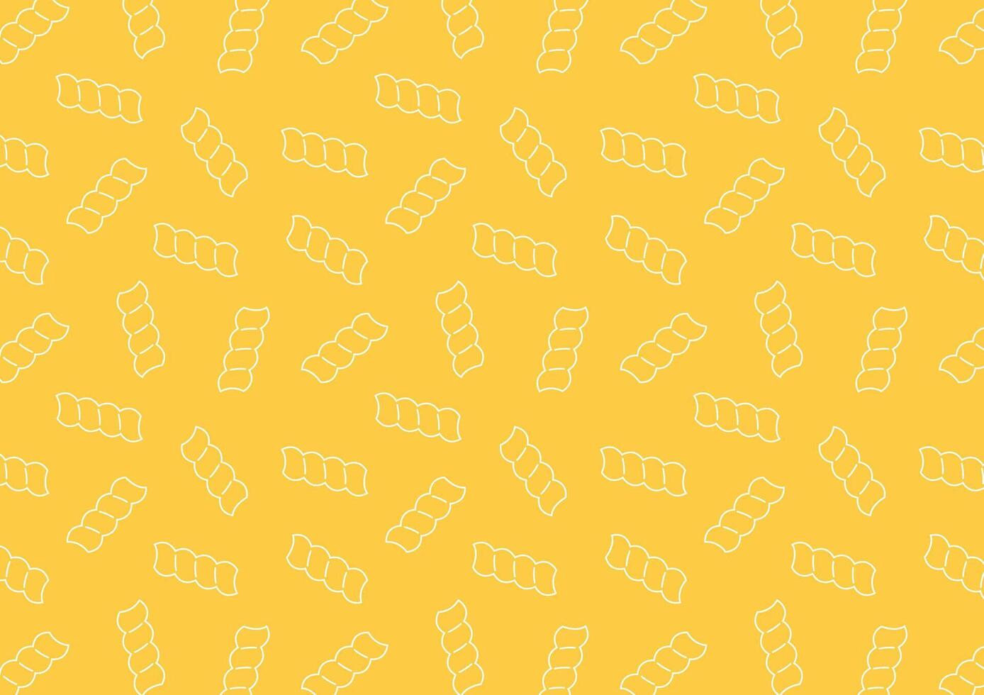 Pasta noodles pattern wallpaper. Spoon and fork doodle symbol. vector