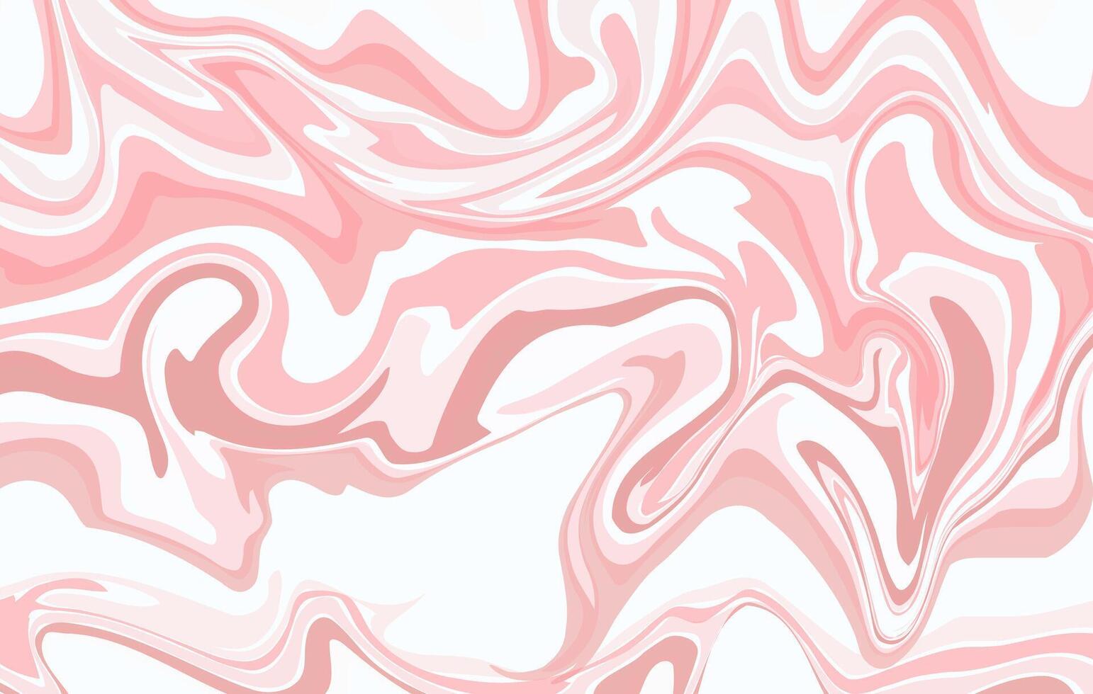 Abstract liquid background. Pink fluidity texture vector