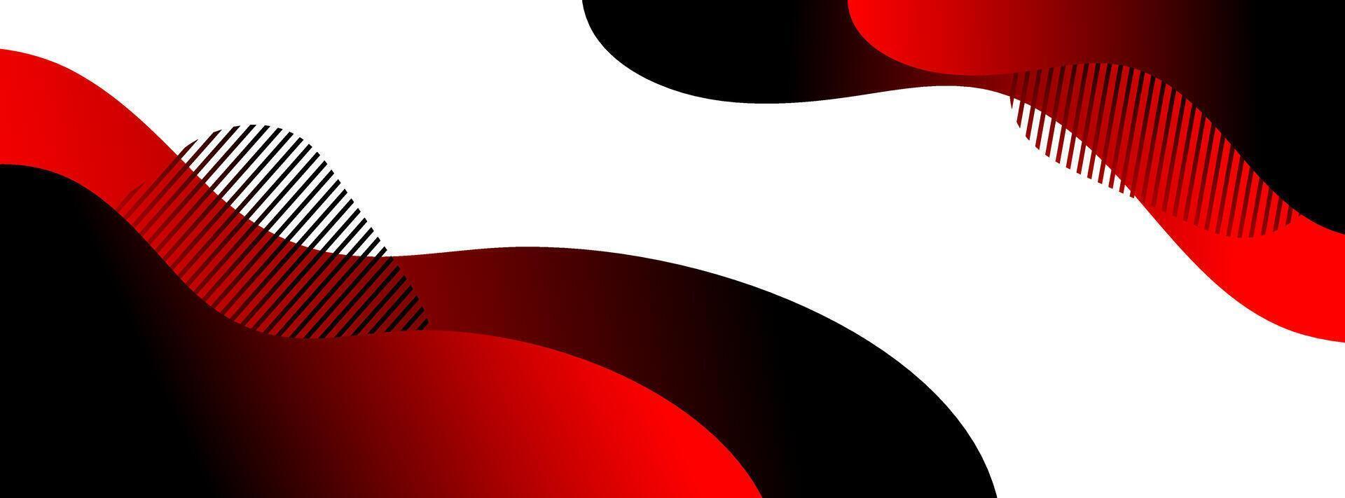 Abstract liquid fluid trendy horizontal background vector